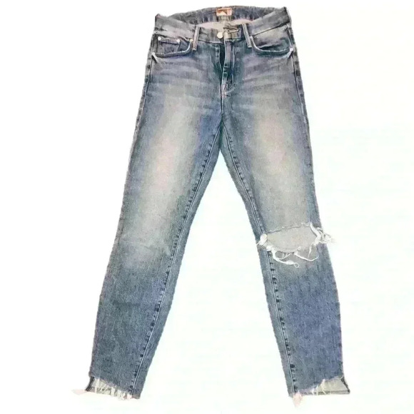 MOTHER The Looker Ankle Step Fray in Exposed Secret Sister - Picture 1 of 6